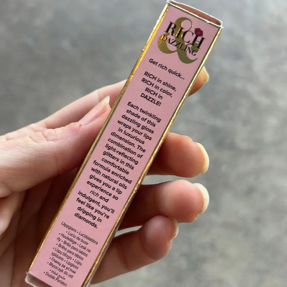 🍭💕Too Faced Hidden Talents Dazzling Gloss